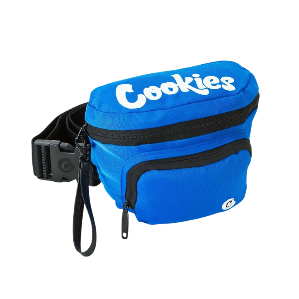 Cookies Authentic Smell Proof Environmental Nylon Fanny Pack / Navy